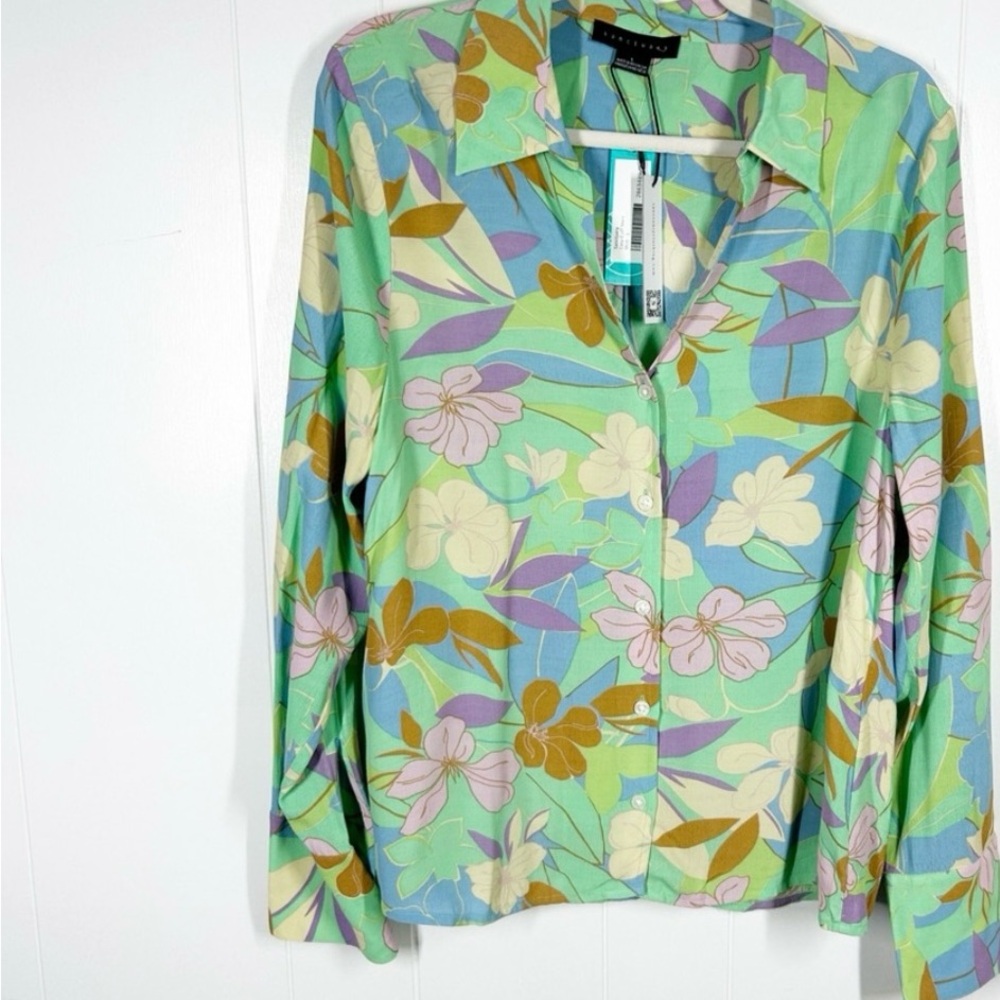 Sanctuary Floral Button-Up Shirt - Picture 3 of 3